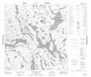 065G02 Hawk Hill Lake Topographic Map Thumbnail