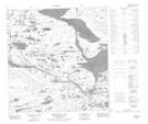 065H03 Roseblade Lake Topographic Map Thumbnail 1:50,000 scale