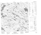 065H10 Harling Lake Topographic Map Thumbnail 1:50,000 scale