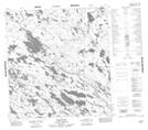 065I01 Trud Lake Topographic Map Thumbnail 1:50,000 scale