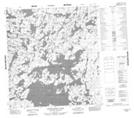 065L08 Little Rocky Lake Topographic Map Thumbnail 1:50,000 scale