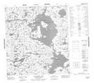 065L10 Nicholson Lake Topographic Map Thumbnail 1:50,000 scale