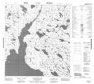 065O03 Pamiutuq Lake Topographic Map Thumbnail 1:50,000 scale