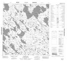 065O05 Pukiq Lake Topographic Map Thumbnail 1:50,000 scale