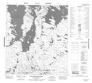 065O13 Uksuriajuaq Rapids Topographic Map Thumbnail 1:50,000 scale