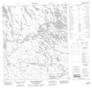 066A03 Tiriksiujarvik Hill Topographic Map Thumbnail 1:50,000 scale