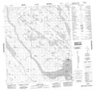 066A08 Baker Lake Topographic Map Thumbnail 1:50,000 scale