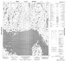 066B11 Koangok Narrows Topographic Map Thumbnail