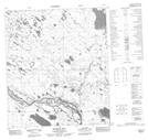 066D07 Muskox Hill Topographic Map Thumbnail 1:50,000 scale