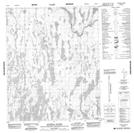 066H13 Sandhill Rapids Topographic Map Thumbnail 1:50,000 scale