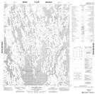 066J03 Buliard Lake Topographic Map Thumbnail 1:50,000 scale