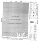 066N14 Mctavish Point Topographic Map Thumbnail 1:50,000 scale