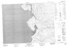 067H01 Hartstene Point Topographic Map Thumbnail 1:50,000 scale