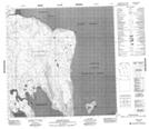 068H10 Crozier Strait Topographic Map Thumbnail