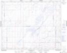 072P10 Kutawagan Lake Topographic Map Thumbnail 1:50,000 scale