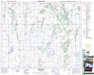 073A11 Basin Lake Topographic Map Thumbnail 1:50,000 scale