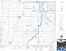073B09 Rosthern Topographic Map Thumbnail