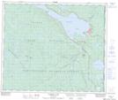 073G16 Waskesiu Lake Topographic Map Thumbnail