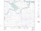 073H03 Peonan Lake Topographic Map Thumbnail 1:50,000 scale
