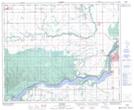 073H08 Nipawin Topographic Map Thumbnail 1:50,000 scale