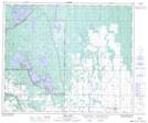 073H12 Emma Lake Topographic Map Thumbnail 1:50,000 scale