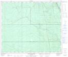 073H15 White Gull Creek Topographic Map Thumbnail 1:50,000 scale