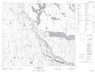 073I06 East Trout Lake Topographic Map Thumbnail