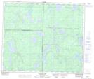 073J02 Strange Lake Topographic Map Thumbnail
