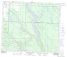 073J04 Green Lake South Topographic Map Thumbnail