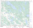 073L12 Beaver Lake Topographic Map Thumbnail