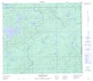 073M16 Cowper Lake Topographic Map Thumbnail