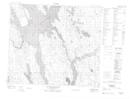 073O05 Lac Ile-A-La-Crosse Topographic Map Thumbnail