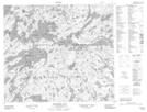 073P08 Nistowiak Lake Topographic Map Thumbnail 1:50,000 scale