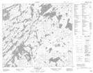 074A08 Hickson Lake Topographic Map Thumbnail 1:50,000 scale
