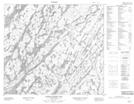074A11 Middle Foster Lake Topographic Map Thumbnail 1:50,000 scale