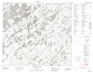 074A13 Costigan Lake Topographic Map Thumbnail 1:50,000 scale