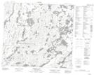 074G04 Nyberg Lakes Topographic Map Thumbnail