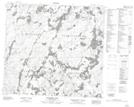 074G05 Dufferin Lake Topographic Map Thumbnail