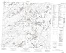 074G12 Lisgar Lakes Topographic Map Thumbnail