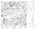 074I15 Pattyson Lake Topographic Map Thumbnail 1:50,000 scale