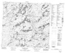 074J04 Brudell Lake Topographic Map Thumbnail