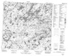 074J05 Snare Lake Topographic Map Thumbnail