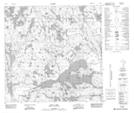 074M09 Colin Lake Topographic Map Thumbnail