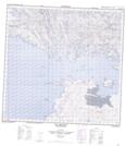 074O05 Isle Brochet Topographic Map Thumbnail