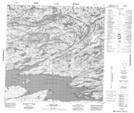 074O07 Lowe Lake Topographic Map Thumbnail