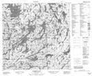 074P09 Herbert Lake Topographic Map Thumbnail 1:50,000 scale