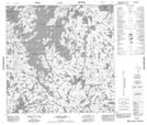 074P16 Offset Lake Topographic Map Thumbnail 1:50,000 scale