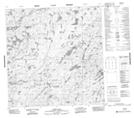 075C15 Laing Lake Topographic Map Thumbnail