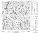075D02 Hanging Ice Lake Topographic Map Thumbnail 1:50,000 scale