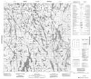 075D14 Fork Lake Topographic Map Thumbnail 1:50,000 scale